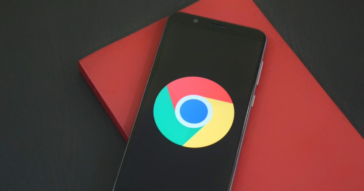 Google Chrome on smartphone