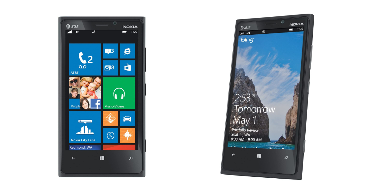 Nokia Lumia 920 screen