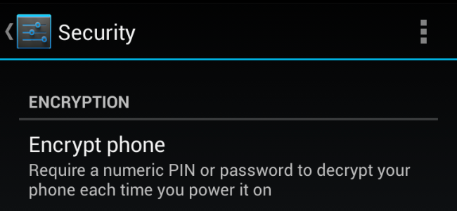 Android encrypt phone Android encrypt phone