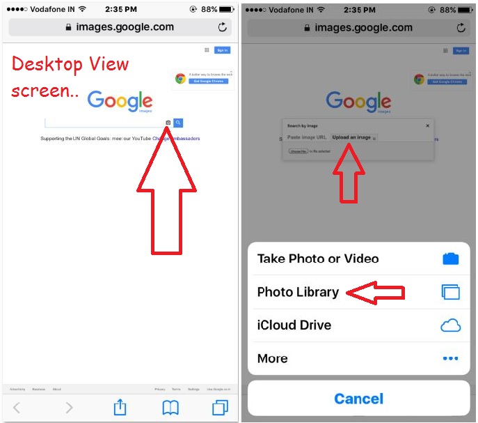 do google reverse image search delete photos