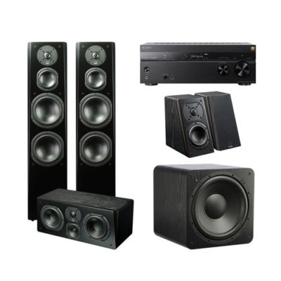 Focal Aria 5.1.2 Home Theater System with Marantz SR7013 9.3 Channel AV Receiver