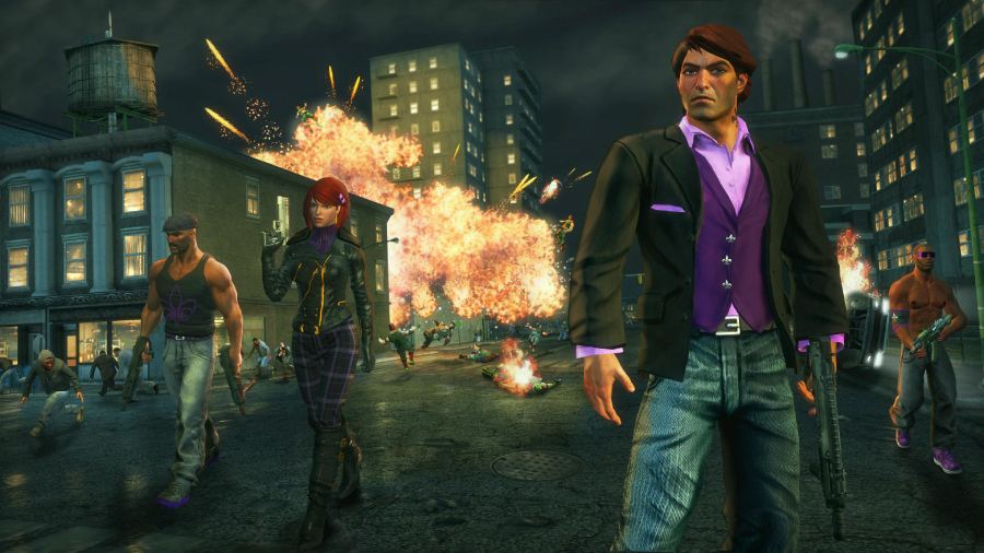 saints row the third open world game