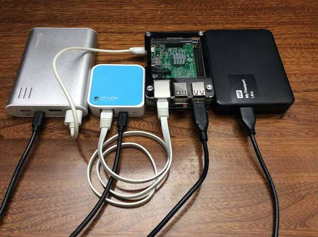 plex media server raspberry pi usb drive