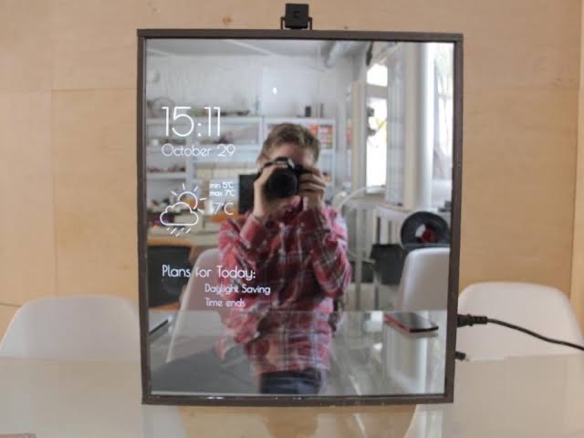 raspberry pi magic mirror external echo