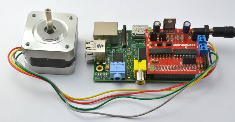 how to control a motor using raspberry pi 4