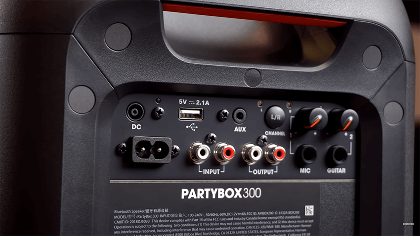 Jbl partybox 100 схема