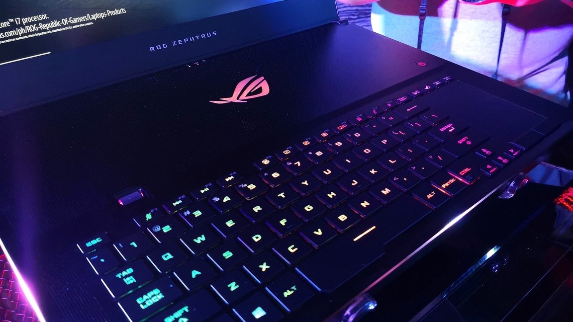 Asus ROG Zephyrus S GX701 Keyboard review