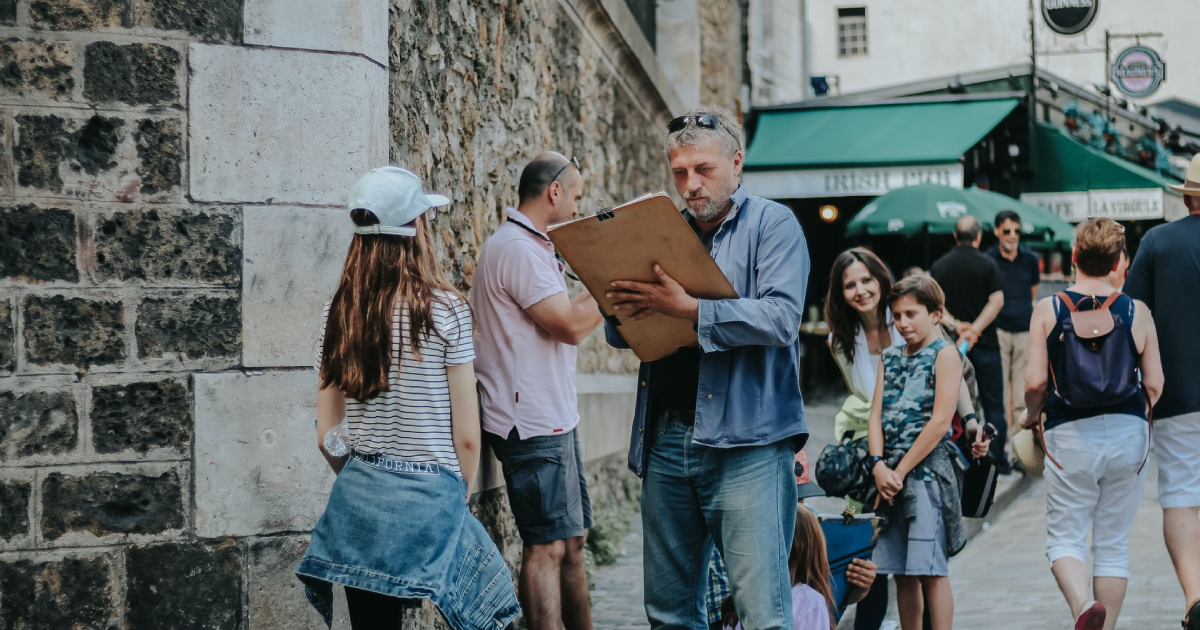 People on the street