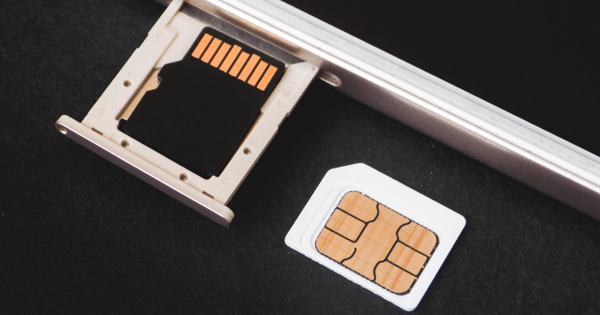 Nano SD card with SIM card