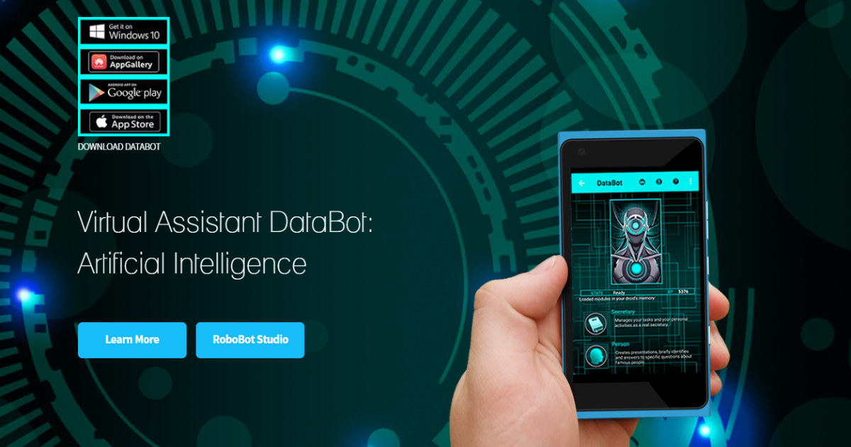 DataBot landing page