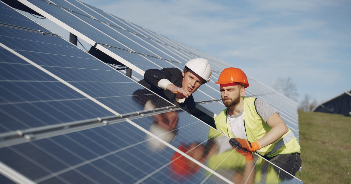 Solar panel maintenance