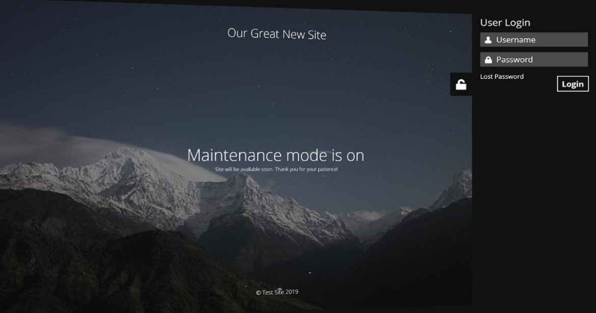 WP Maintenance Mode - Full Insight