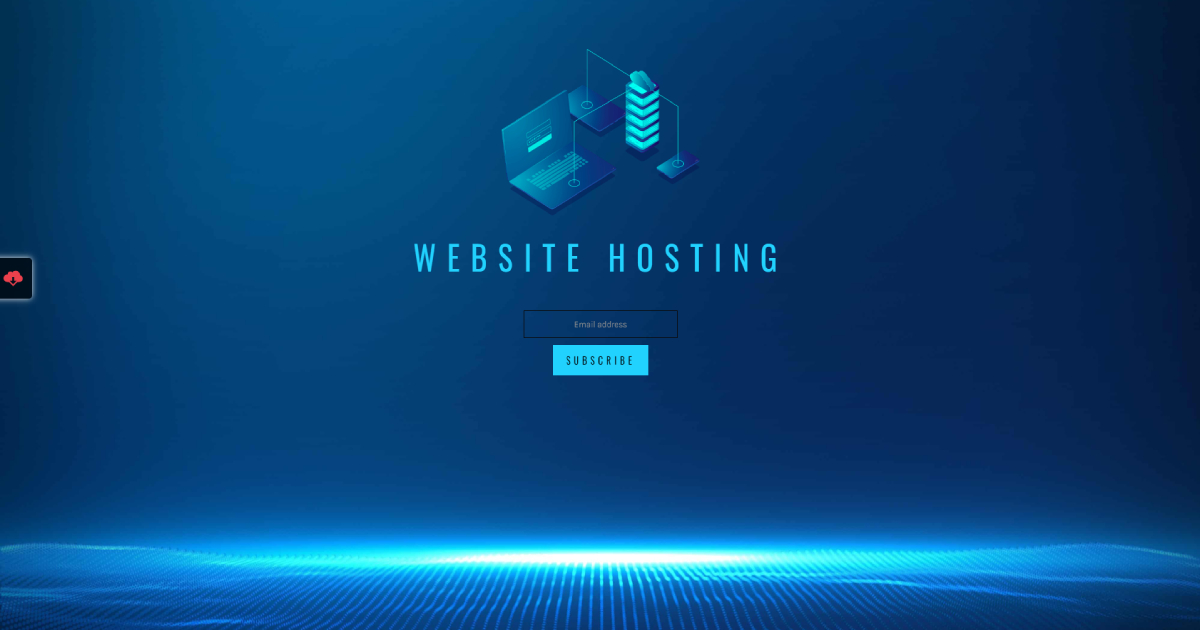 Website hosting theme