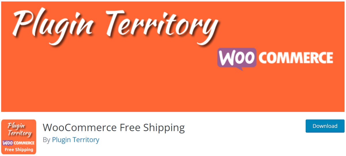 WooCommerce Free Shipping plugin page