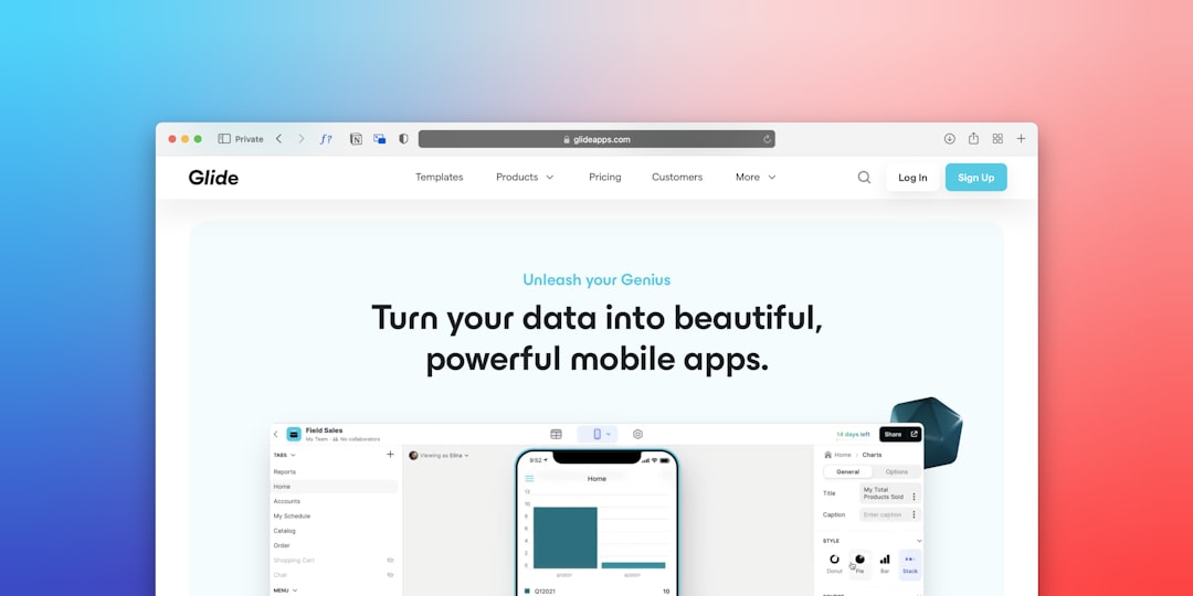 a computer screen with a cell phone on it data analysis chatbot customer behavior