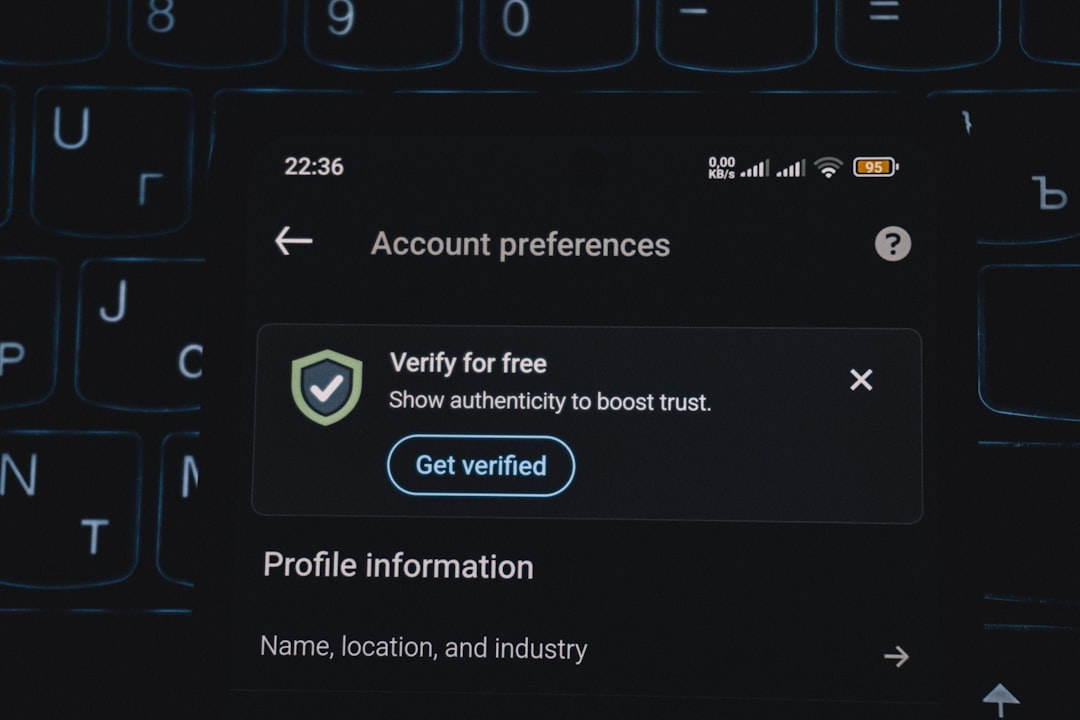 Account preferences screen with verification prompt discord roles settings permissions fix